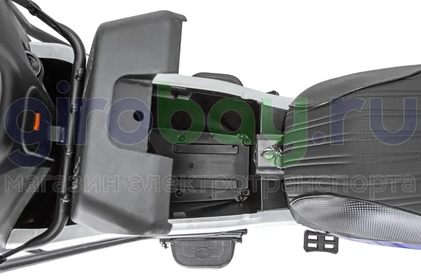 Электроскутер WENBOX U7 2000W (60V/52Ah) - Синий, АКБ LiFePO4 фото №12