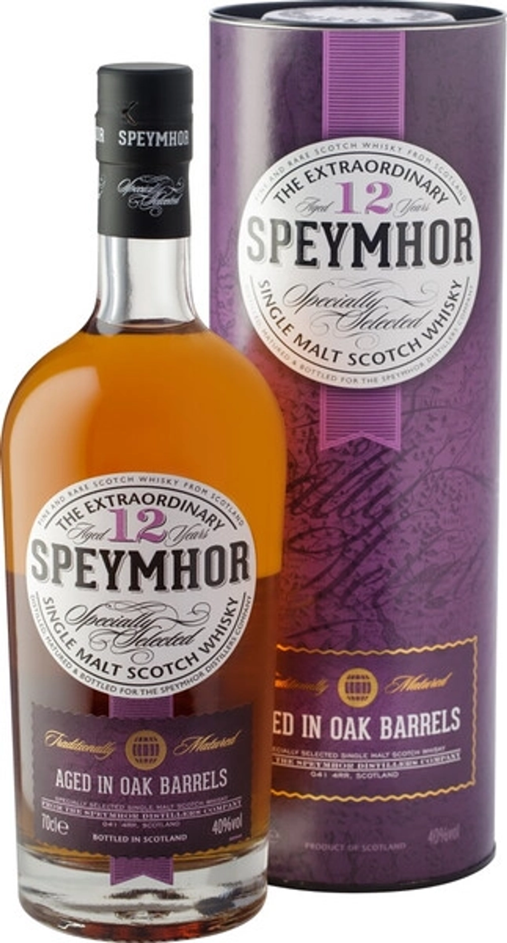 Виски Speymhor 12 Years Old, 0.7 л
