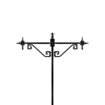 Кронштейн OXOR-SB4-2 BLACK (Arlight, Сталь)