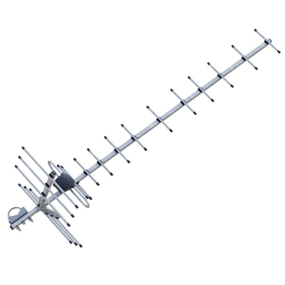 Антенна уличная DVB-T2 5В-39дБ РЭМО BAS-1159-5V TURBO Орбита-12 F-разъём