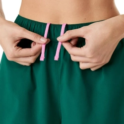 Женские Шорты теннисные Asics Padel Court 2in1 Short - jewel green