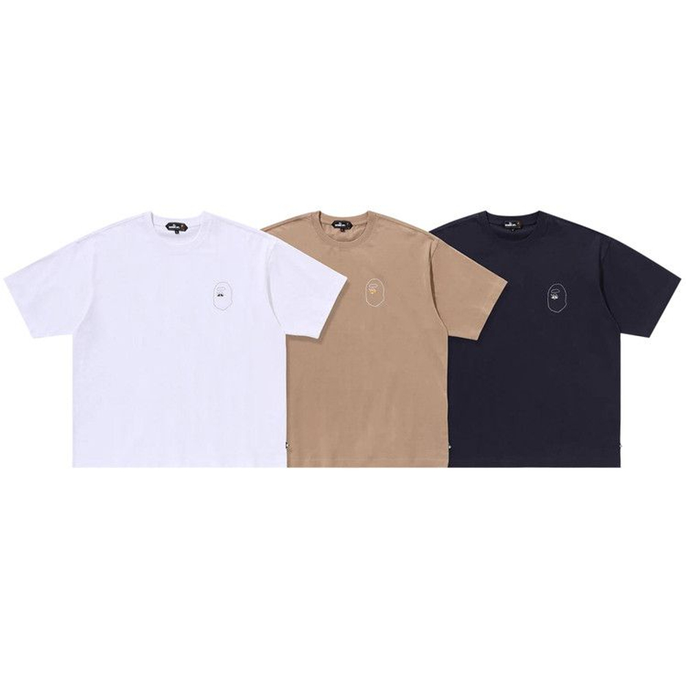 A Bathing Ape Bathing Ape Logo Tee 3 Pack 3 + +