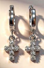 Ювелирные серьги из серебра 925 пробы