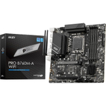 Материнская плата MSI PRO B760M-A WIFI, LGA1700, DDR5, mATX