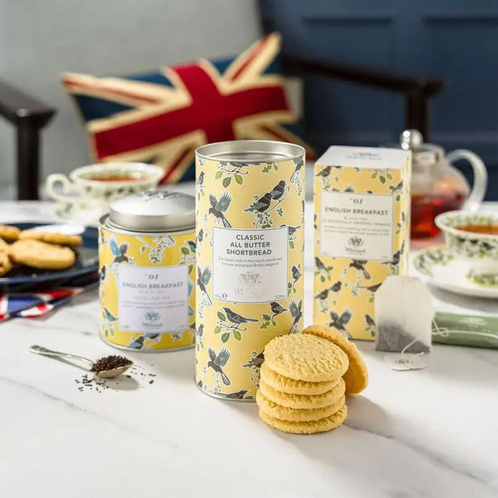 Whittard of Chelsea 1886 Набор чая с печеньем The English Breakfast Collection