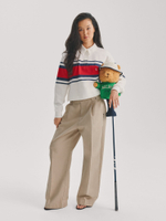 Укороченная футболка для регби Gap × Malbon оверсайз - GAP