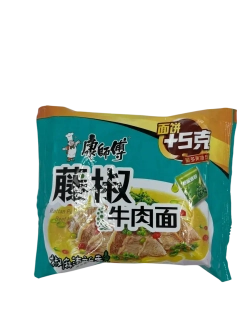 Kang Shi Fu лапша БП говядина с ротанговым перцем ,5шт