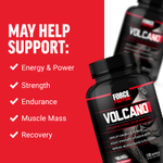 Force Factor, Volcano®, взрывной усилитель оксида азота, 120 капсул