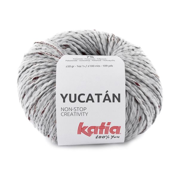 Пряжа Katia (Катя) Yucatan / уп.10 мот. по 50 г, 100 м, K001