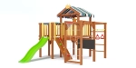 Деревянный игровой комплекс для малышей Baby-8 (play) Priority