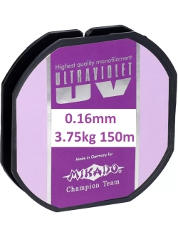 Леска ULTRAVIOLET, 150м, 0.16мм