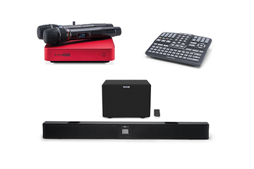 Комплект караоке Evolution Evobox Classic [Ruby] + саундбар EvoSound Bar