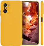 Мягкий Soft Touch чехол из силикона для XIAOMI POCO F3 / K40 / MI 11i с бархатной подкладкой