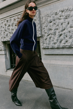 ДЛИННЫЕ ШОРТЫ В СКЛАДКУ — ZARA