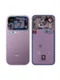 Задняя крышка для Xiaomi 17 Pro Max фиолетовая (Violet) без стекла камеры