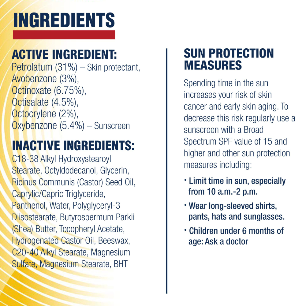 Aquaphor, Средство для защиты губ и солнцезащитное средство, SPF 30, 10 мл (0,35 жидк. унц.)