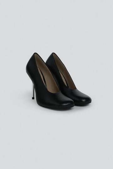 ZARA X BAISI GUADAGNINO КОЖАНЫЕ ТУФЛИ, ЧЕРНЫЙ