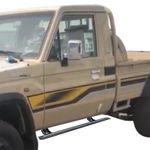 Электрические боковые пороги для Toyota Land Cruiser 78 LC78 2 двери