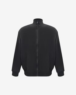 Толстовка Metallic ZIP черная