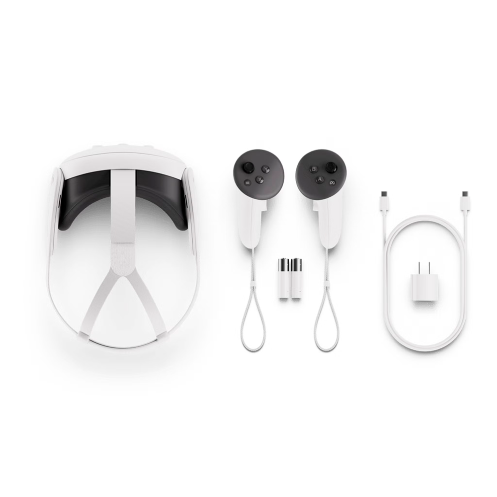 Шлем виртуальной реальности VR Oculus Quest 3 512GB, White (Белый)
