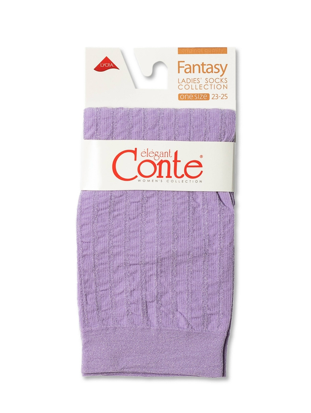 CONTE FANTASY Носки в полоску с люрексом