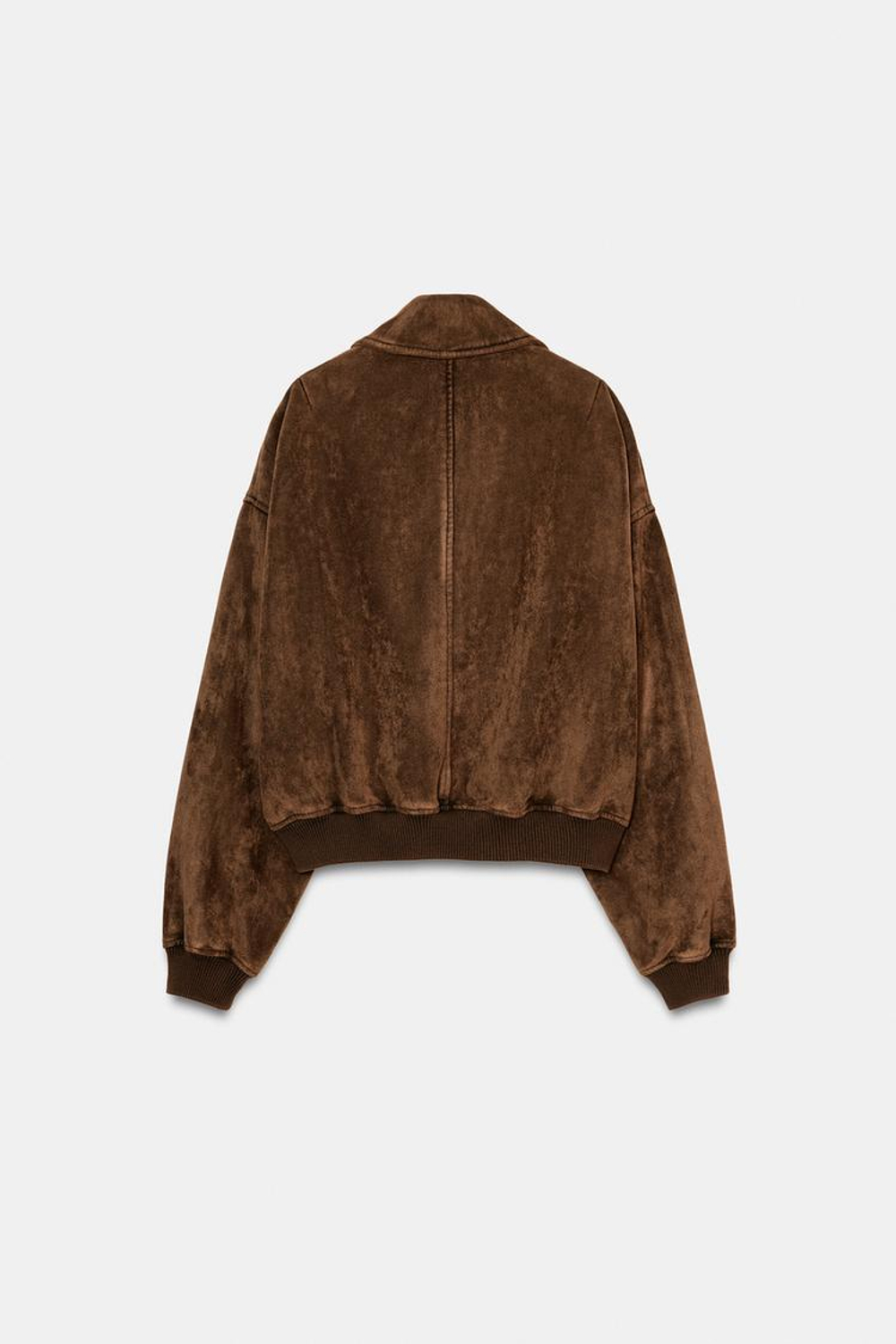 Искусственная замша куртка - ZARA