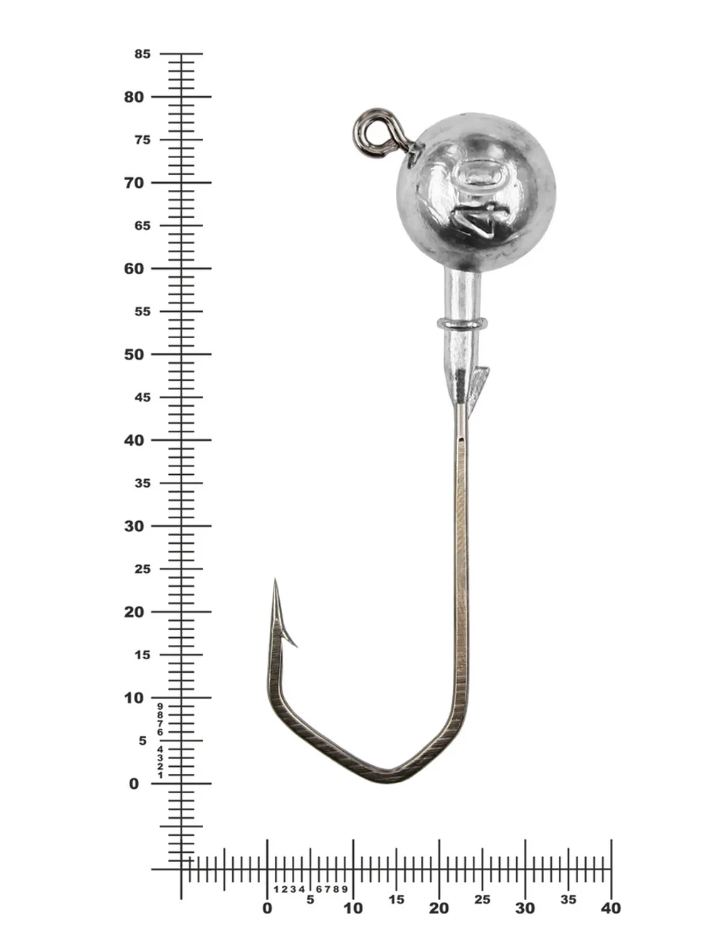 Джиг некрашеный Stinger Eye Jig, крючок Vido Craft VD-079 7/0 (3шт/уп)