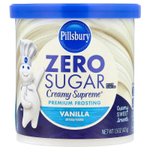 Pillsbury, Без сахара, глазурь премиального качества, ваниль, 425 г (15 унций)