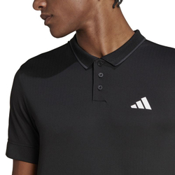Мужское теннисное поло Adidas Tennis Freelift Polo Shirt - black