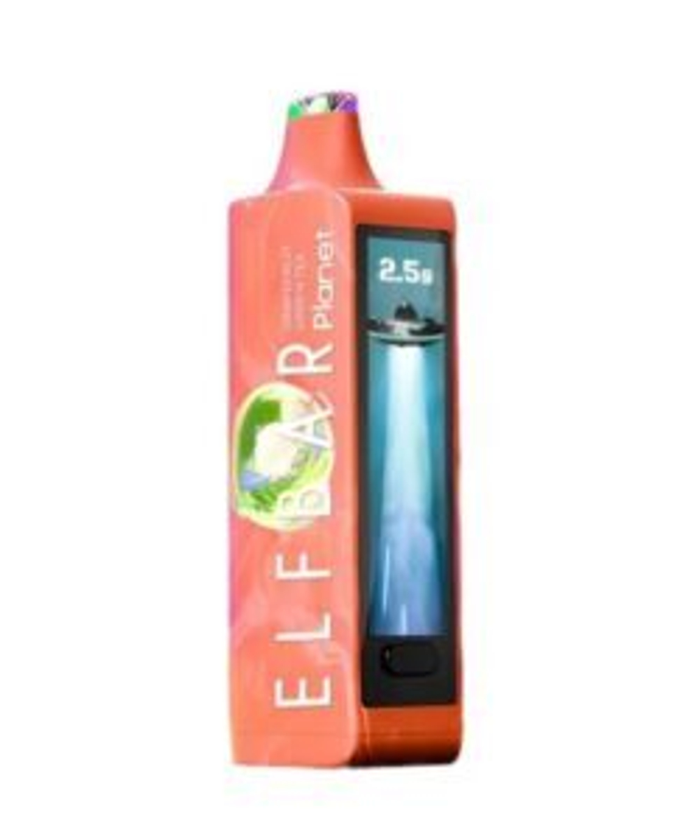 Elf bar Planet Space Edition Grapefruit green tea - Грейпфрут-зелёный чай 25000 затяжек 20мг Hard (2% Hard)