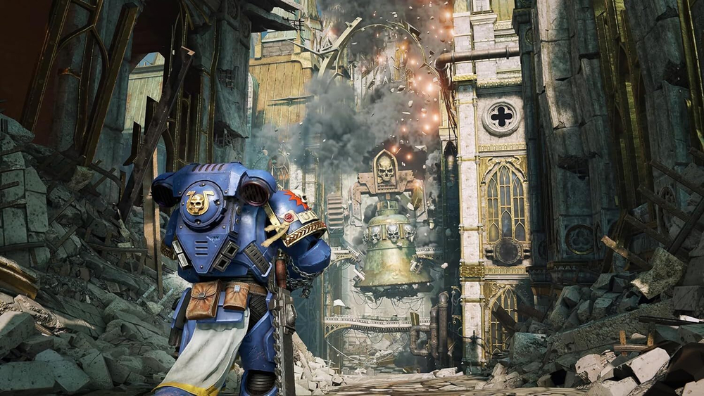 Warhammer 40,000 Space Marine 2 Gold Edition (диск для Xbox Series X, полностью на русском языке)
