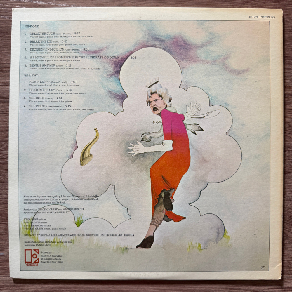 Atomic Rooster ‎– In Hearing Of (США 1971г.)