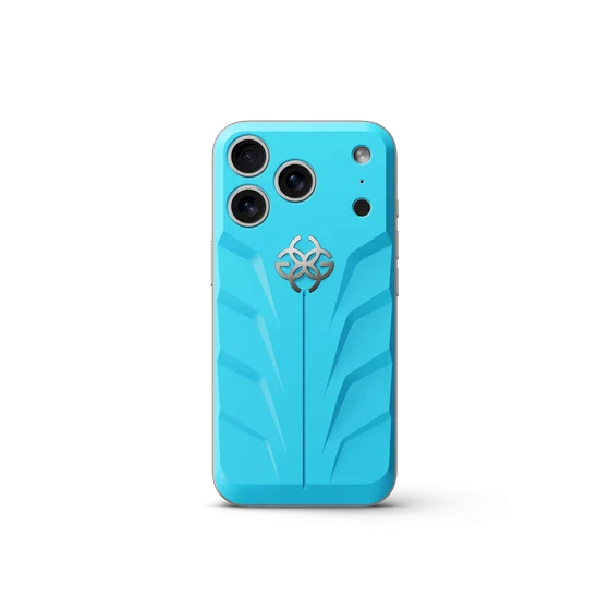 Чехол для iPhone 17 на магните - RSR17 - CURACAO BLUE