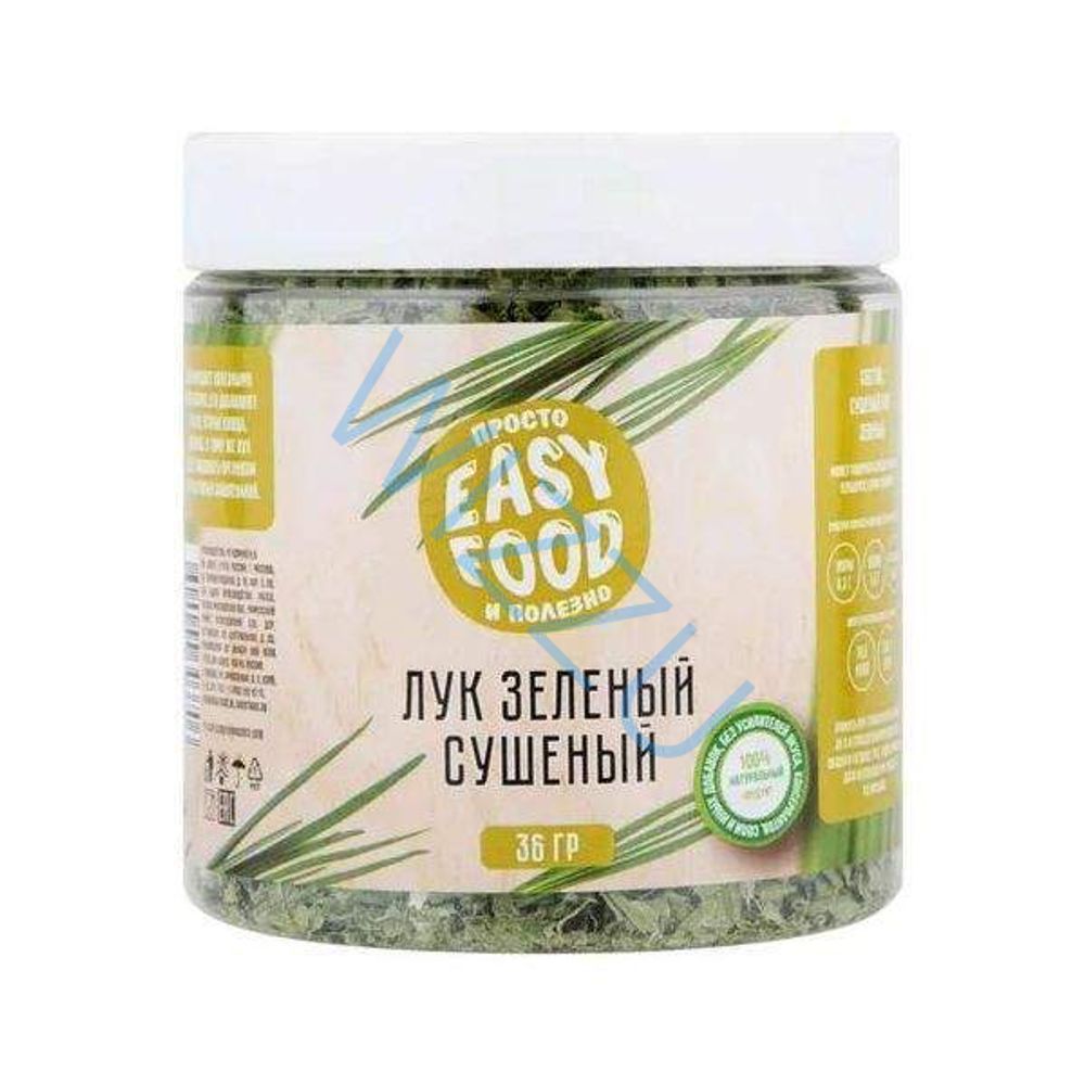 Лук зеленый сушеный EASY FOOD 36гр пэт