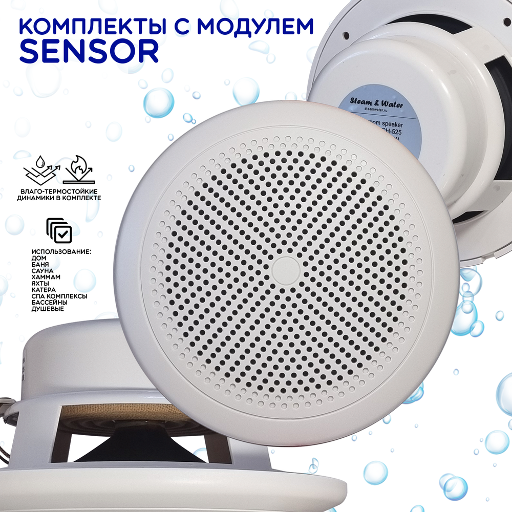 Комплект акустической системы SW2-Black SENSOR