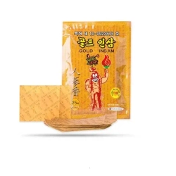 Пластырь Gold Insam Greenon Red Ginseng Plast, 25 шт.