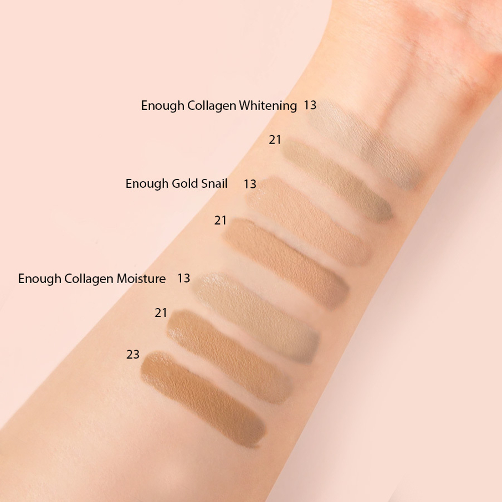 Тональный крем с коллагеном Enough Collagen Whitening Moisture Foundation тон №21