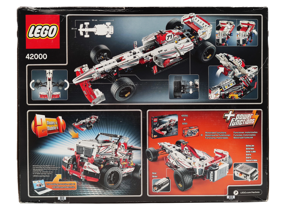 Конструктор LEGO Technic 42000 Гонщик Гран-при