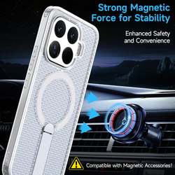 Прозрачный чехол Mesh Pro Magnetic Case для Xiaomi 17T