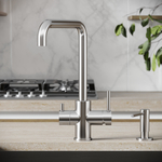 Смеситель для кухни Sancos Vela с краном для фильтра, брашированный никель, SC4013BN, арт. SC4013BN