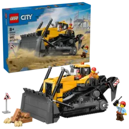 Конструктор LEGO City 60466 Желтый бульдозер