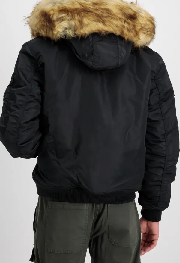 Куртка утепленная мужская ALPHA INDUSTRIES MA-1 Hooded Arctic
