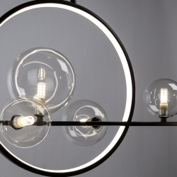 Светильник подвесной Arte Lamp Saturn A7791SP-59BK