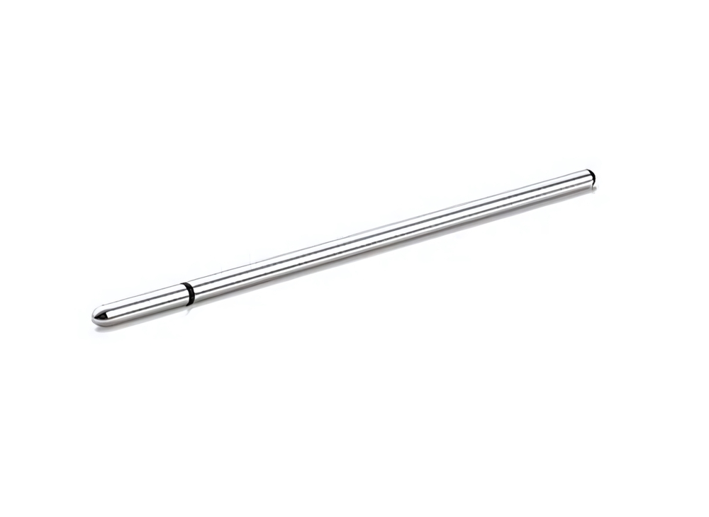 Зонд для электростимуляции уретры Slim Finn - 15 см. (Цвет: серебристый)