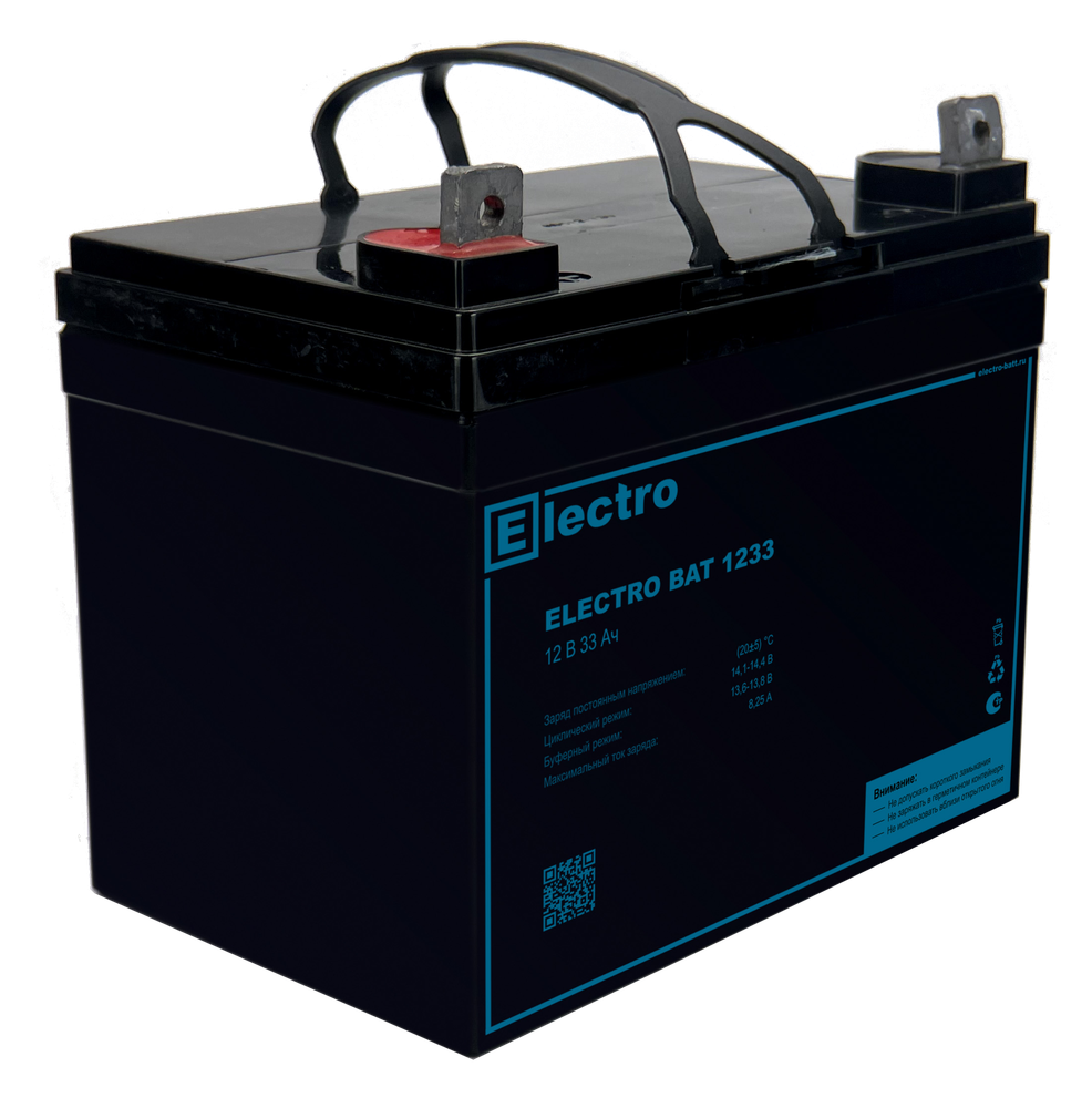 Аккумулятор ELECTRO BAT 1233 ( 33Ач / 12В ) AGM