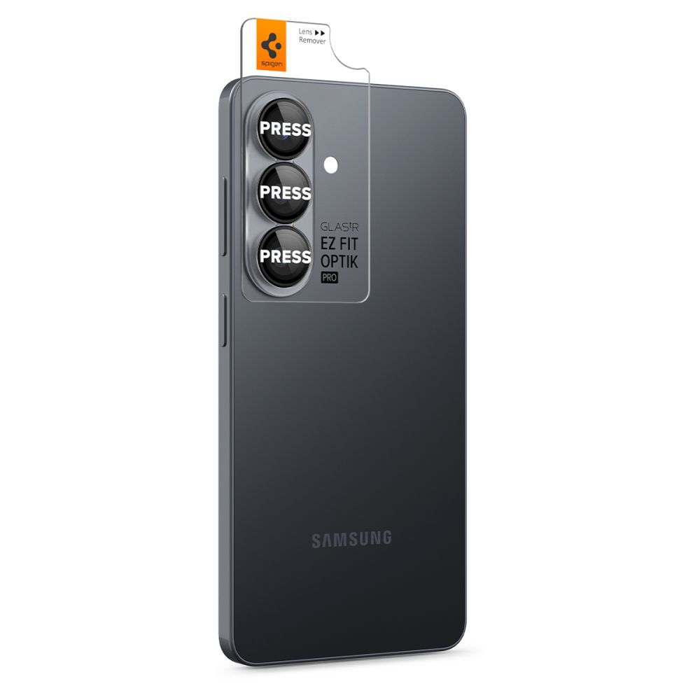 Защитное стекло на камеру Spigen Glas.tR EZ Fit Optik Pro HD 2 шт. для Galaxy S26 Ultra Black