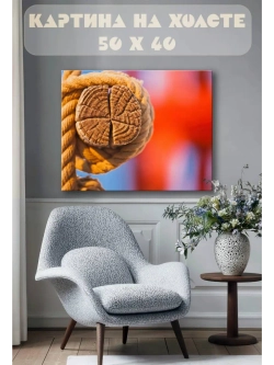 Картина на стену 40 X 50 Бревно