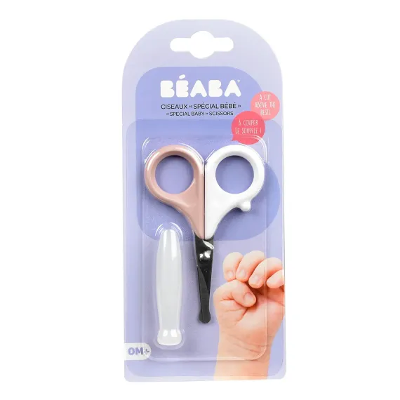 Детские маникюрные ножницы Beaba Nail Scissors Old Pink