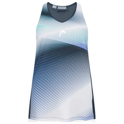 Детская майка Head Agility Tank - navy/print perf