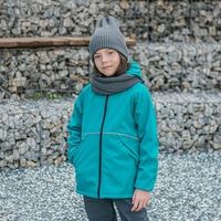 Куртка Softshell демисезонная "Изумруд" подростковая